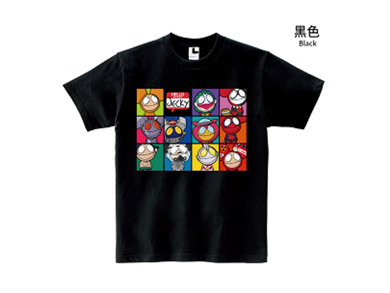 Jecky T-Shirt Aタイプ(黒)