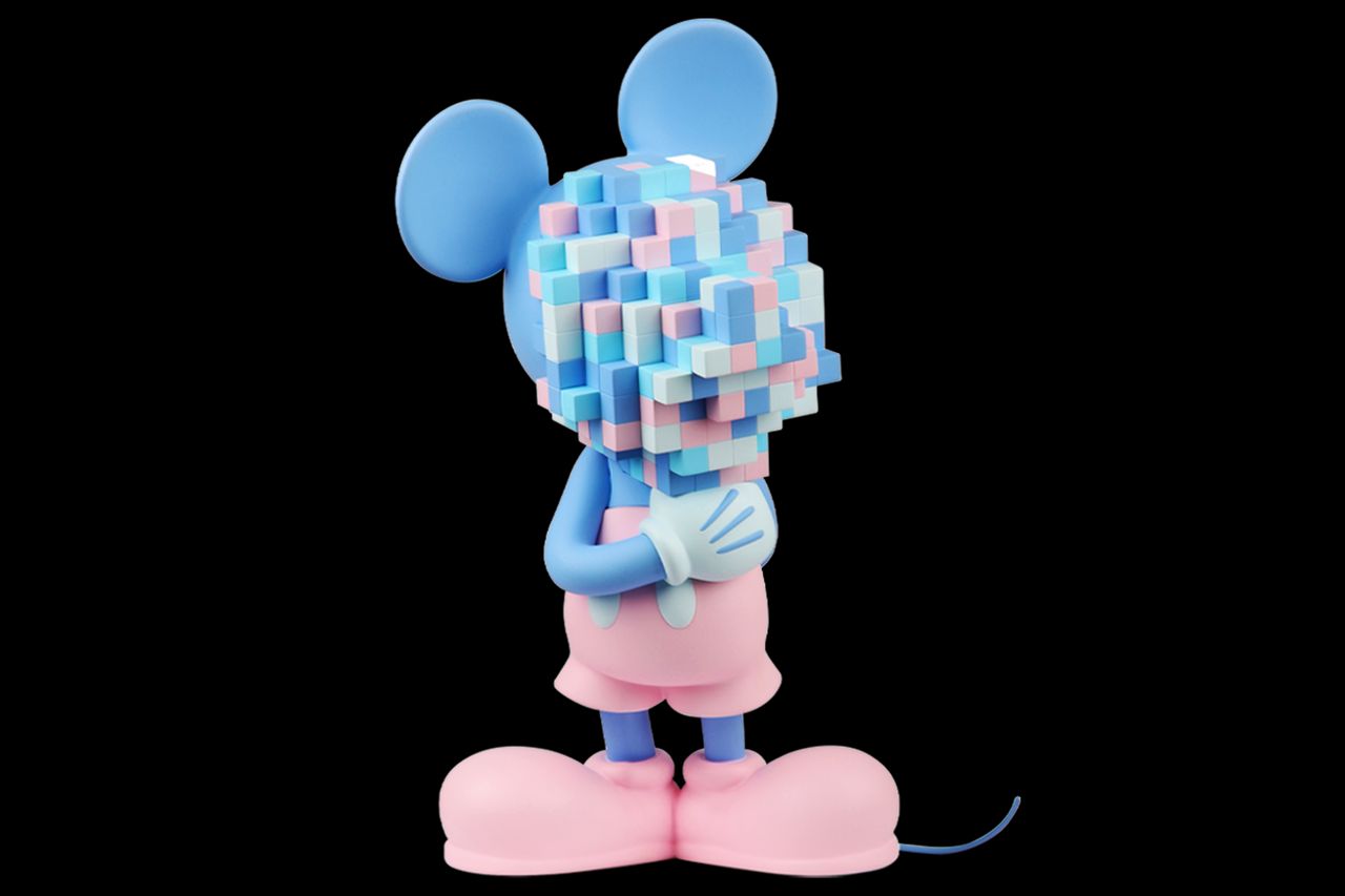 Mickey Mouse（Pastel Blue）40cm