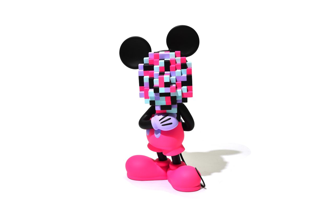 Mickey Mouse（Bright black）40cm